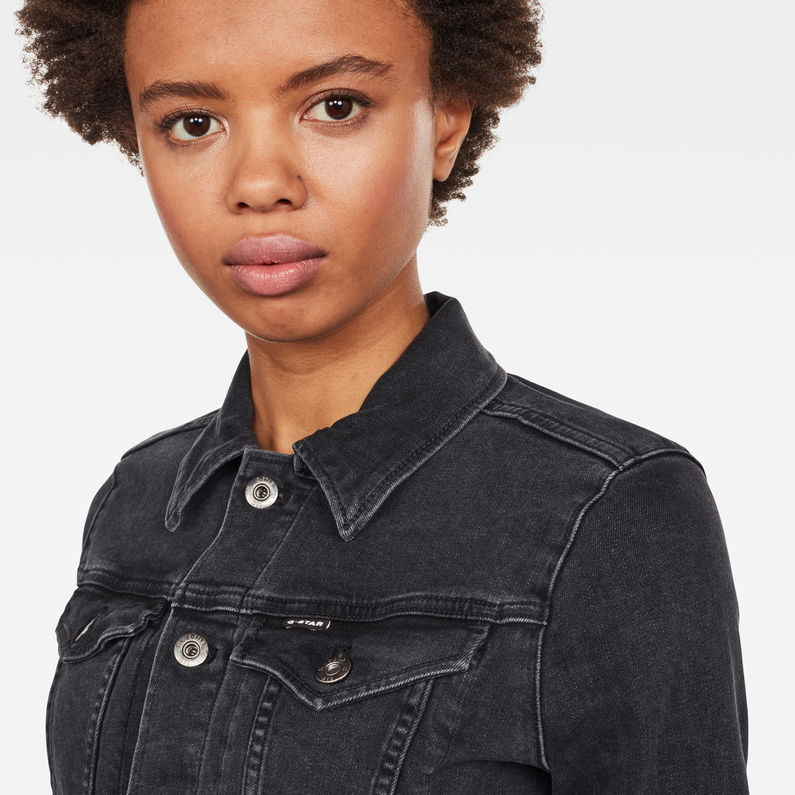 G-Star RAW® 3301 Slim Jacket Grau detail shot
