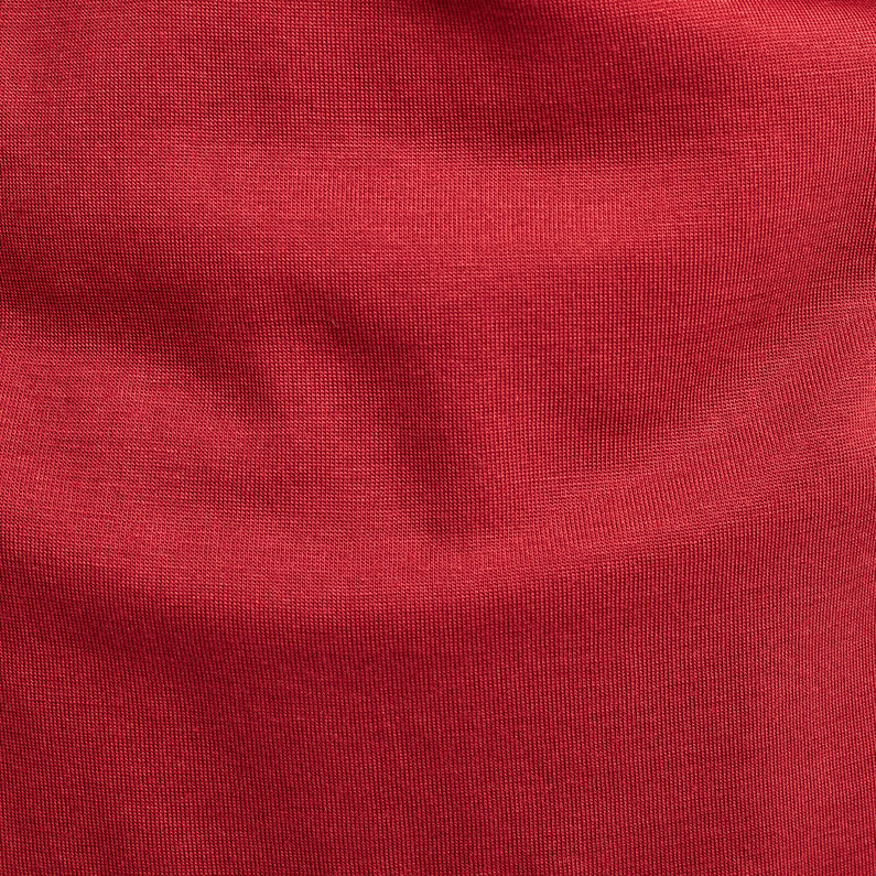 G-Star RAW® Norcia Loose T-Shirt Red fabric shot