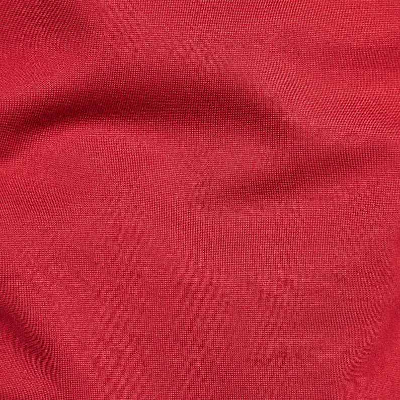 G-Star RAW® Nirval Slim T-Shirt Red fabric shot