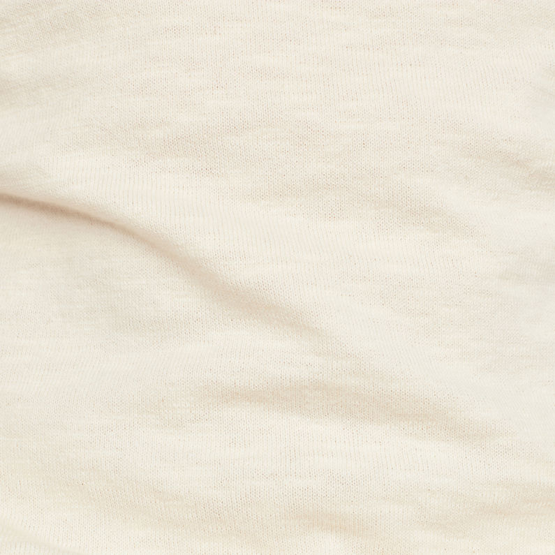 G-STAR® Core Pocket Knit White fabric shot