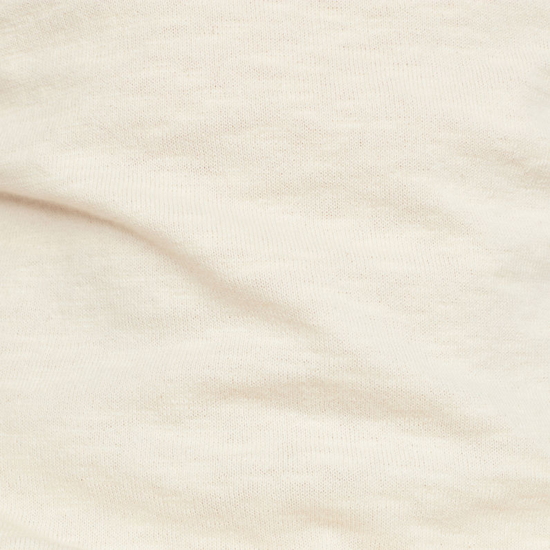 G-Star RAW® Core Pocket Knit White fabric shot