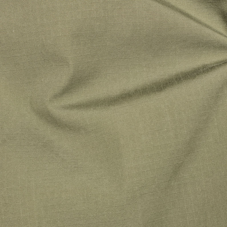 G-Star RAW® Surchemise Truss Field Vert fabric shot