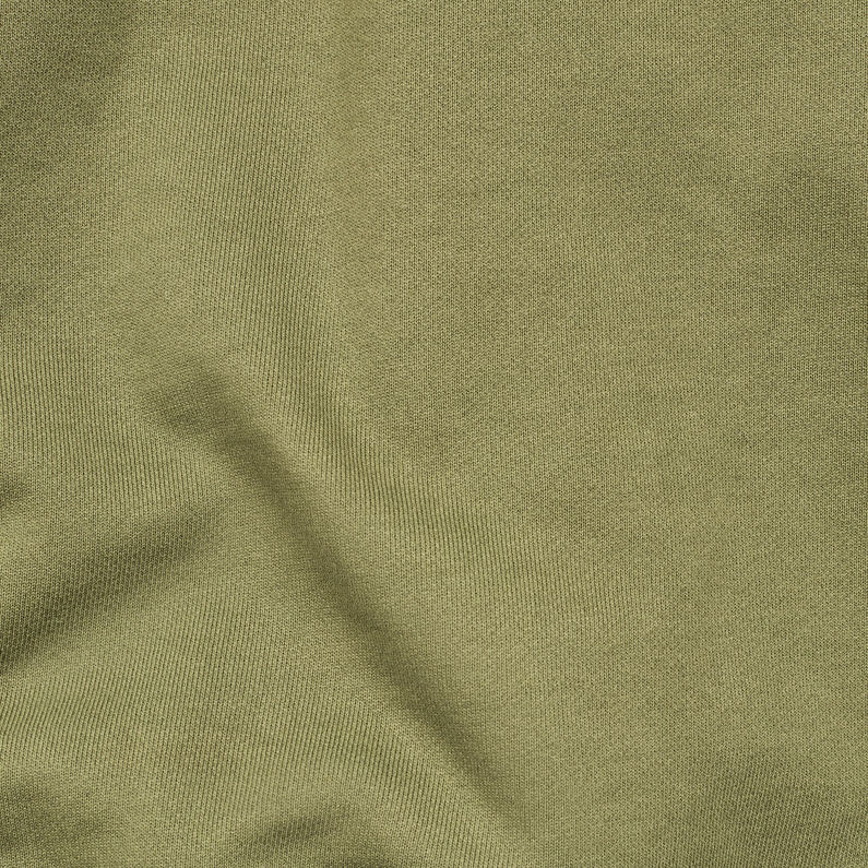 G-Star RAW® 5621 Graphic 10 Core Hooded Sweat Green fabric shot