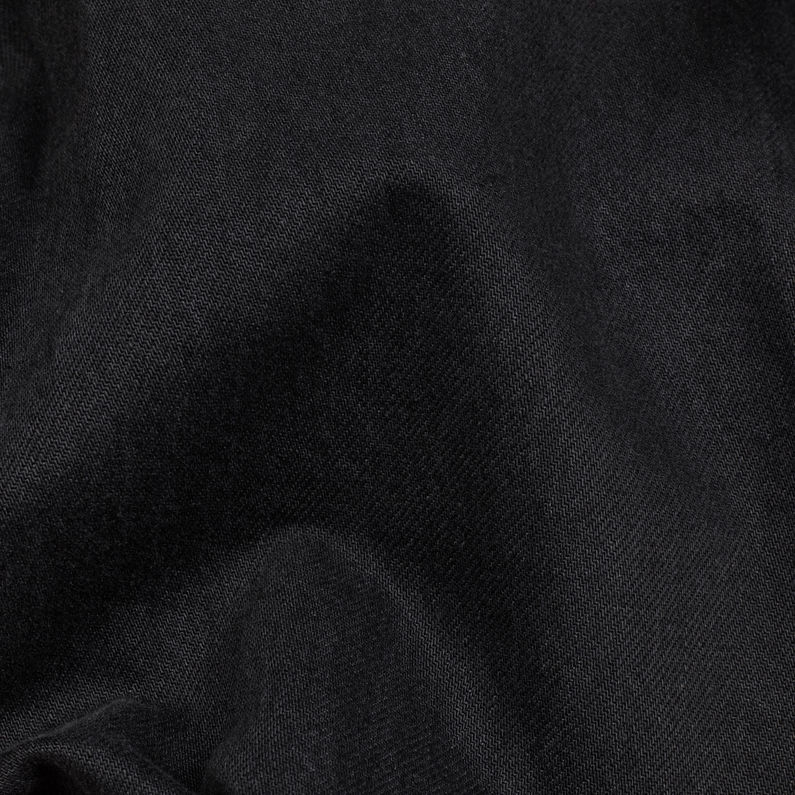 G-Star RAW® Pleated 3D Chino Black fabric shot