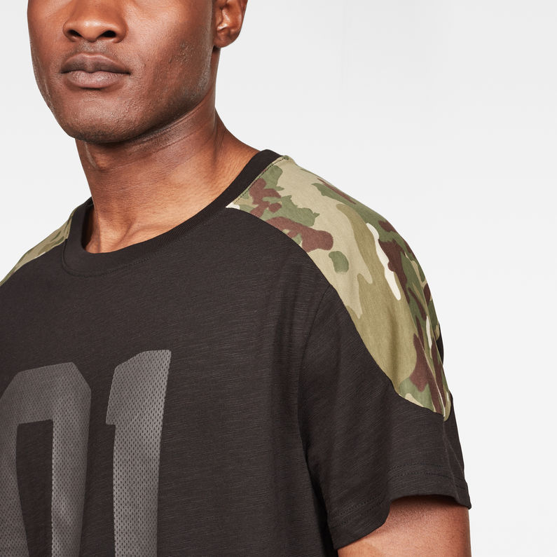 G-Star RAW® Graphic 17 Loose T-Shirt Schwarz detail shot