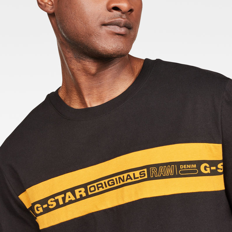 G-Star RAW® Holorn T-Shirt Schwarz detail shot