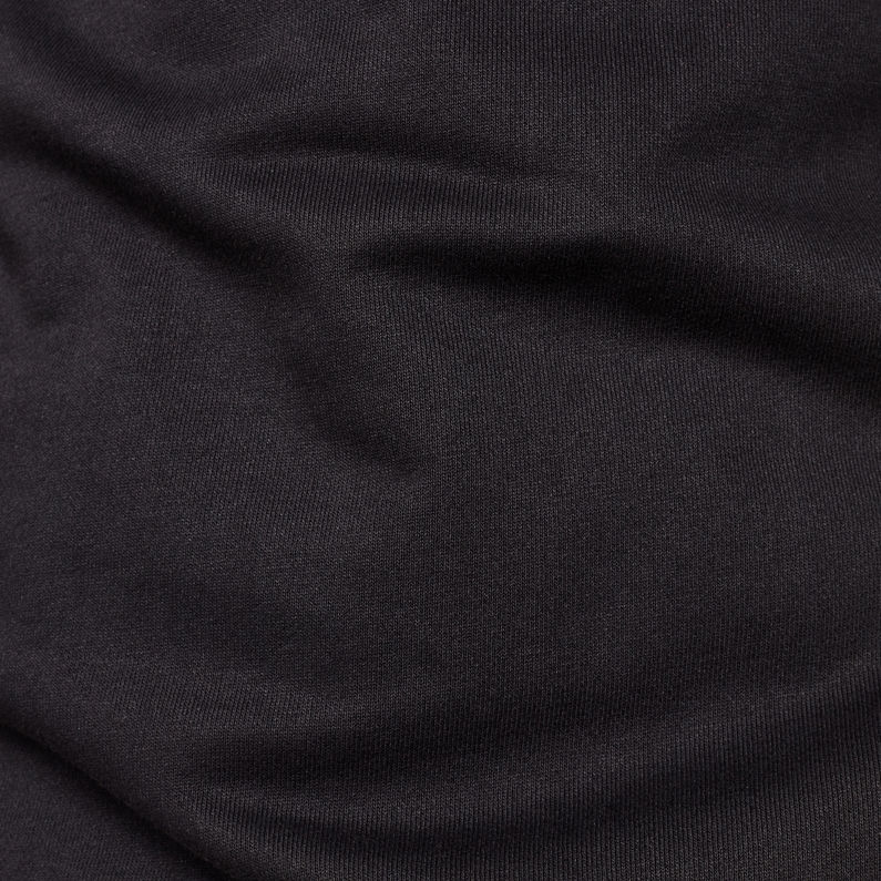 G-STAR® Core Sweater Schwarz fabric shot