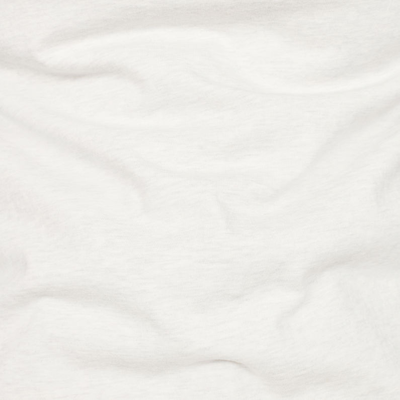 G-Star RAW® Ore Raglan Loose T-Shirt Weiß fabric shot