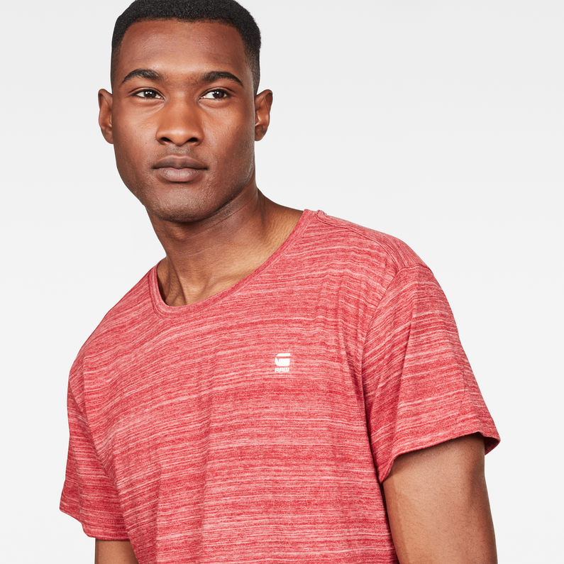 G-Star RAW® Camiseta Starkon Loose Rojo detail shot