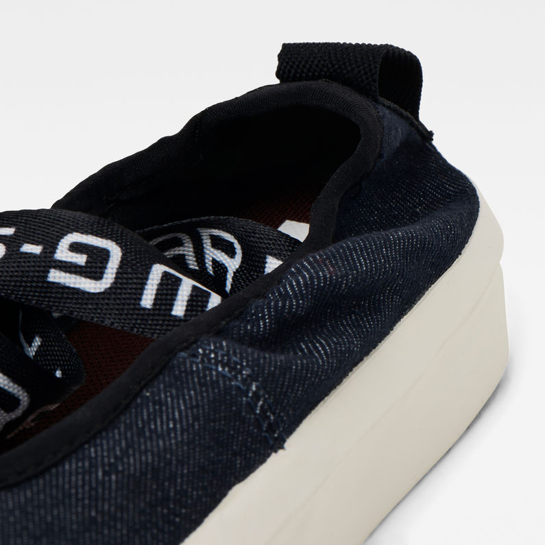 G-STAR® Strett Ballerina Denim Sneakers Dark blue detail