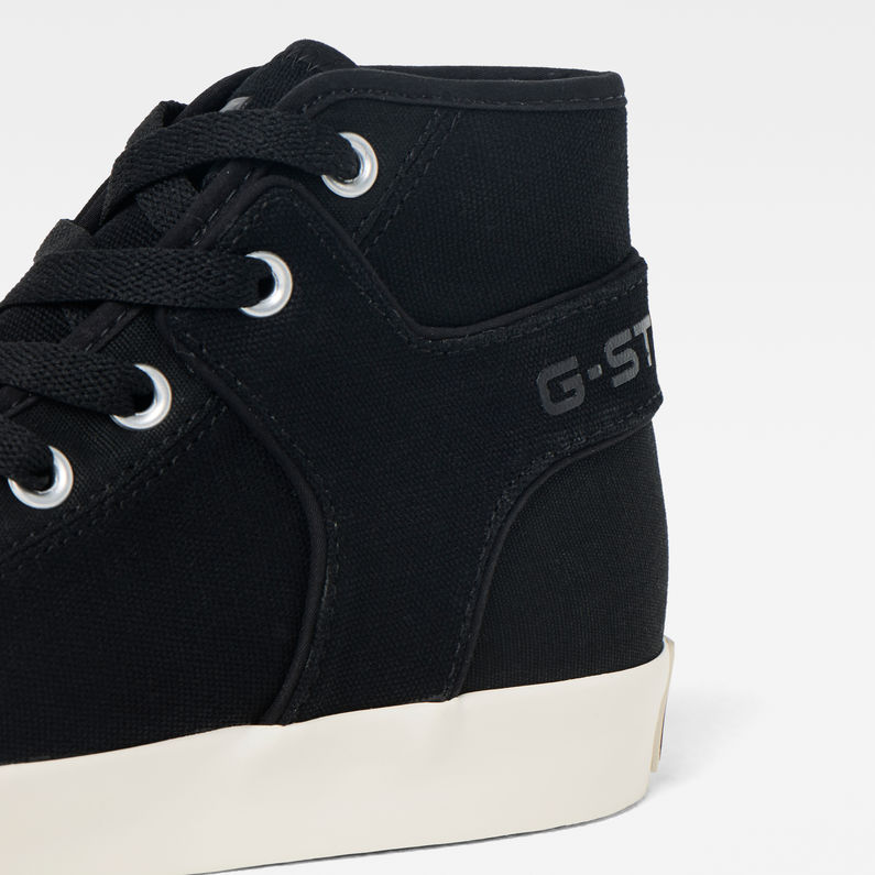 G-Star RAW® Rackam Tendric Mid Sneakers Black detail
