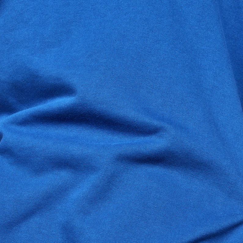 G-Star RAW® Meson Core Hooded Sweat Mittelblau fabric shot