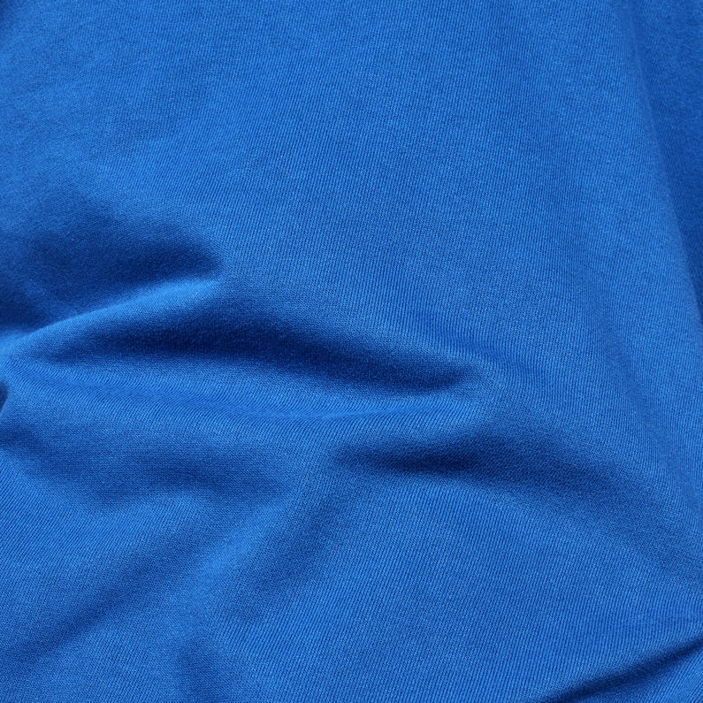 G-Star RAW® Meson Core Hooded Sweater Medium blue fabric shot