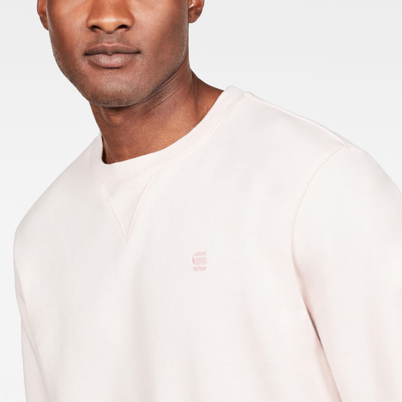 G-Star RAW® Core Sweatshirt Pink detail shot