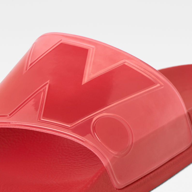 G-Star RAW® Cart Slide II Transparent Red detail