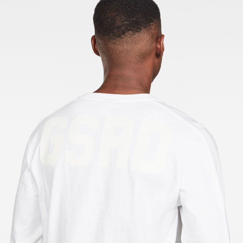 G-Star RAW® Graphic 1 Meson T-Shirt White detail shot