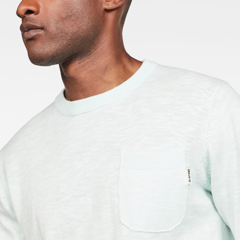 G-Star RAW® Core Pocket Knit 緑 detail shot