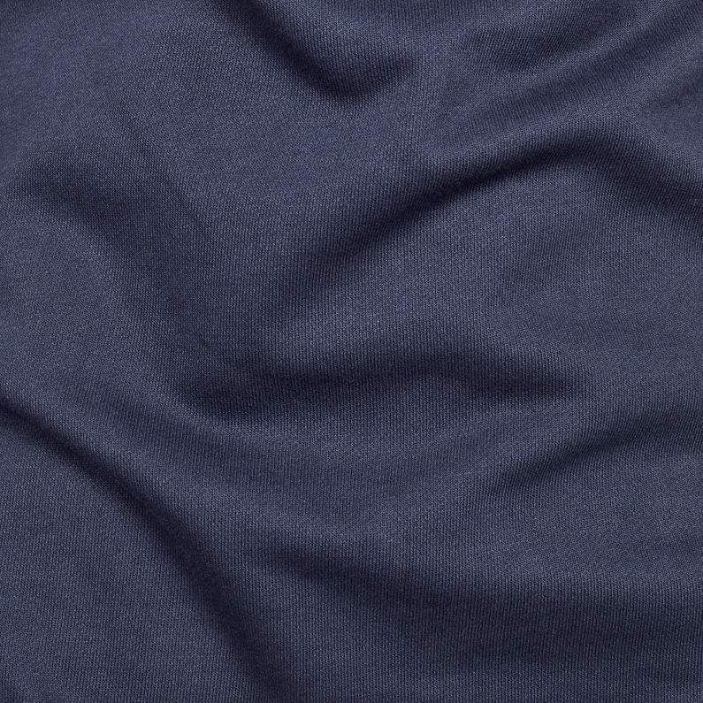 G-Star RAW® Sudadera Graphic 8 Core Hooded Zip Through Azul oscuro fabric shot
