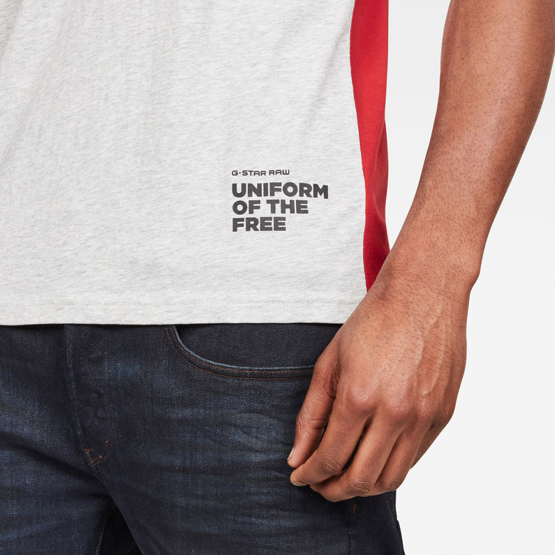 G-Star RAW® Graphic 13 T-Shirt Red detail shot