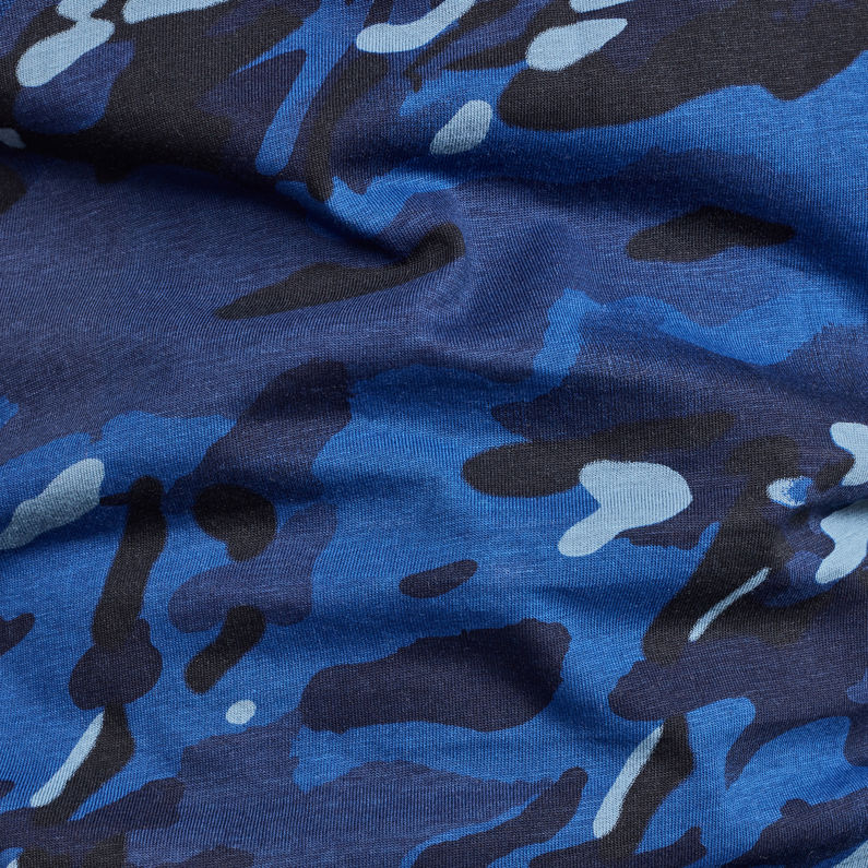 G-Star RAW® Graphic 14 T-shirt Medium blue fabric shot