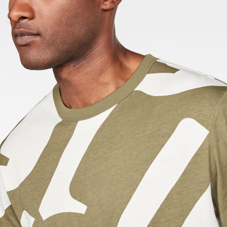 G-Star RAW® Hyce T-Shirt Verde detail shot