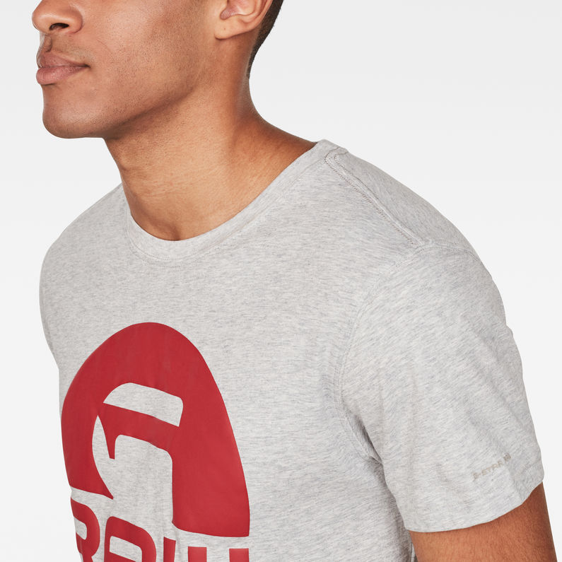 G-Star RAW® Graphic 2 T-shirt Grey detail shot