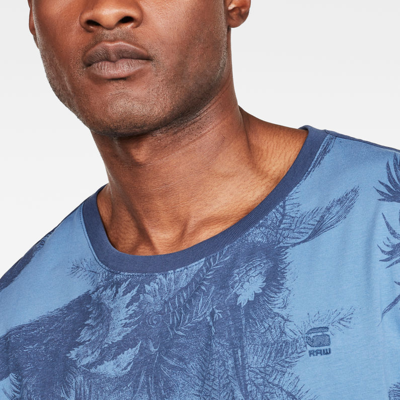 G-Star RAW® Mons T-shirt Medium blue detail shot