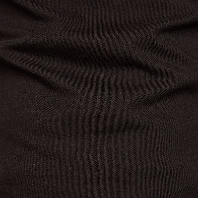 G-Star RAW® Camiseta Moat Camo Block Negro fabric shot