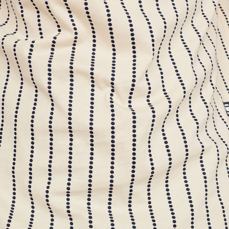 G-Star RAW® T-shirt Wabash Beige fabric shot