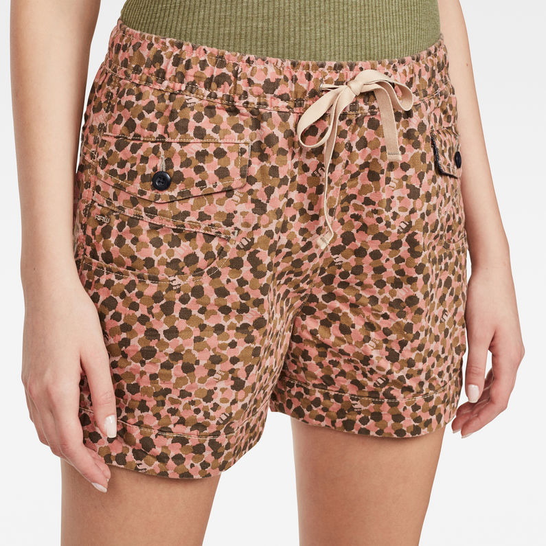 G-STAR® Army Radar Mid Boyfriend Short Pink detail shot