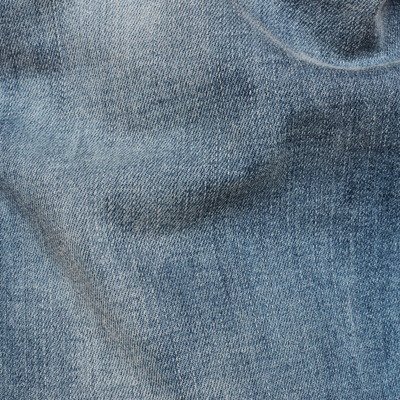 G-Star RAW® 3301 Studs Mid Skinny Jeans ミディアムブルー fabric shot