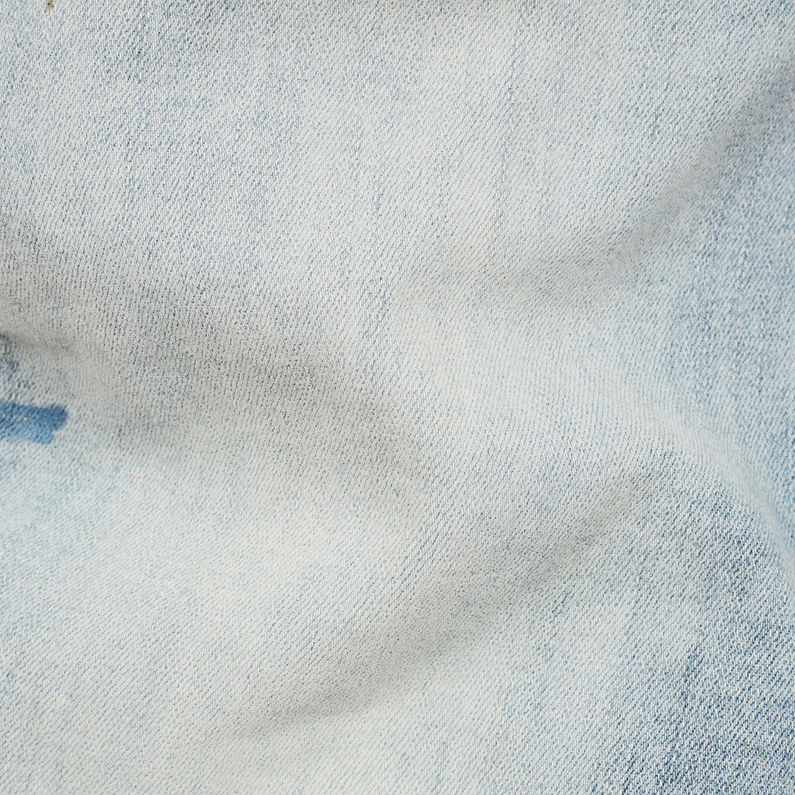 G-Star RAW® D-Staq Mid Boyfriend Slim Jeans Hellblau fabric shot