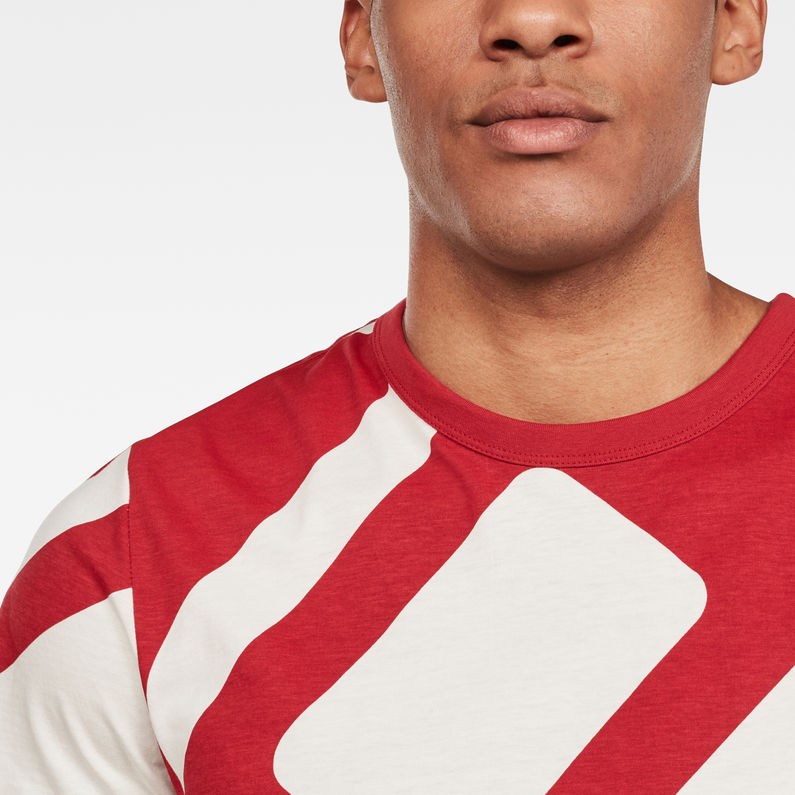 G-Star RAW® Hyce T-Shirt Rot detail shot