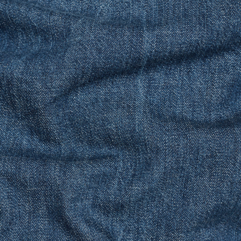 G-STAR® 3301 Slim Shirt Medium blue fabric shot