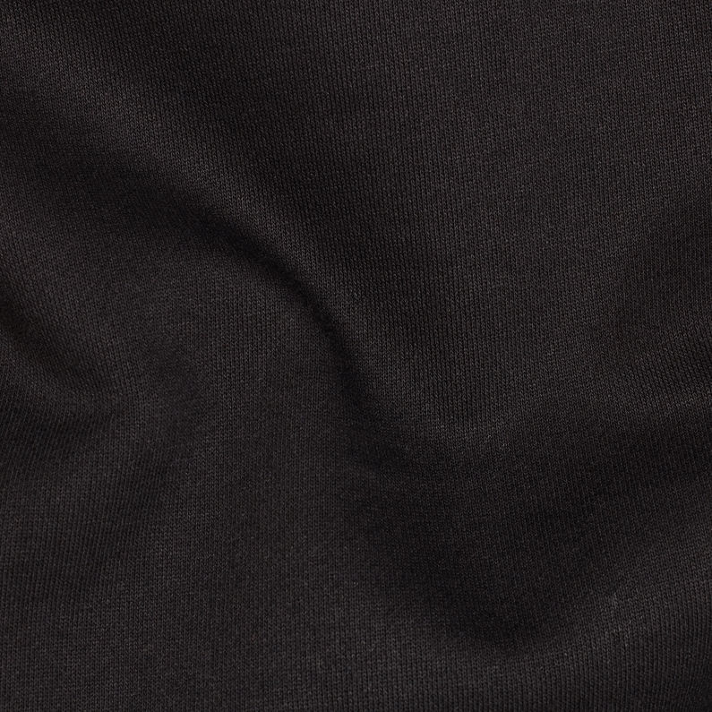 G-Star RAW® Graphic 15 G-No Core Sweat Schwarz fabric shot