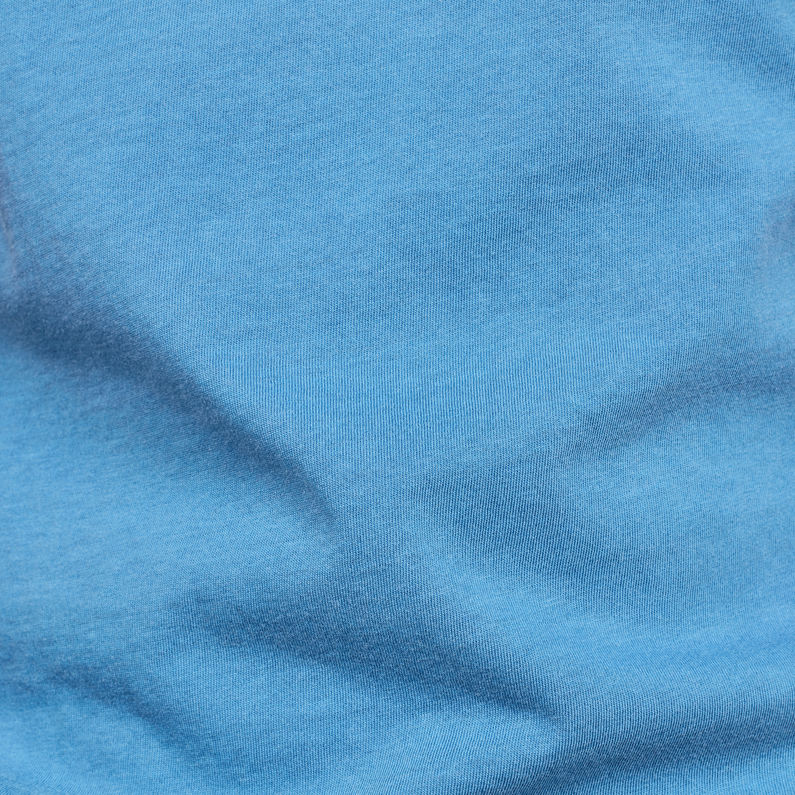 G-Star RAW® Graphic 18 Loose T-Shirt Mittelblau fabric shot