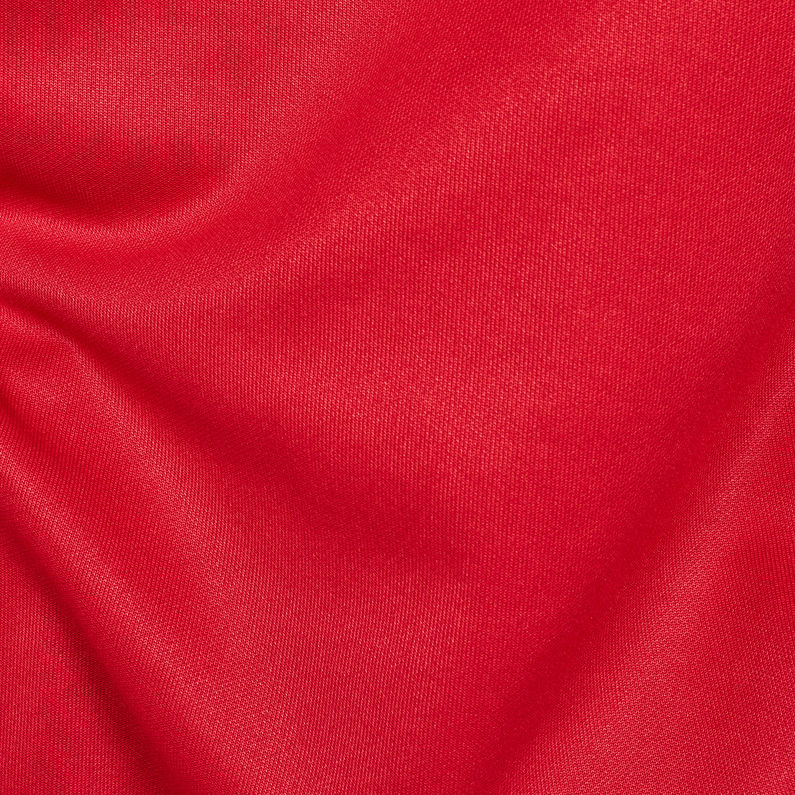 G-Star RAW® Ore Tracktop Raglan Red fabric shot