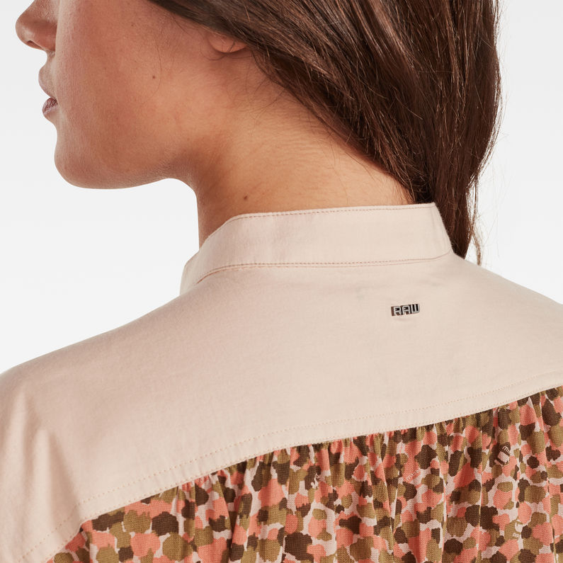 G-STAR® Parge Blouse Roze detail shot