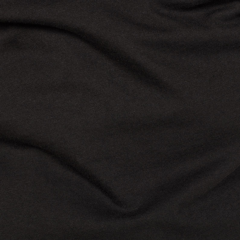 G-Star RAW® Graphic 50 V-Neck T-Shirt Black fabric shot
