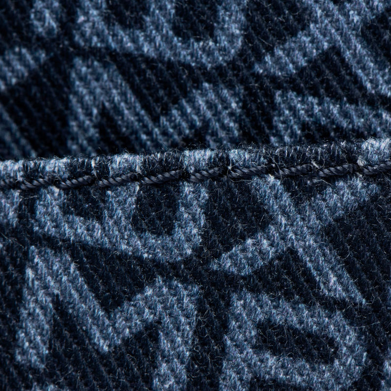 G-Star RAW® Pouch MAXRAW II Estan Sport Azul oscuro fabric shot