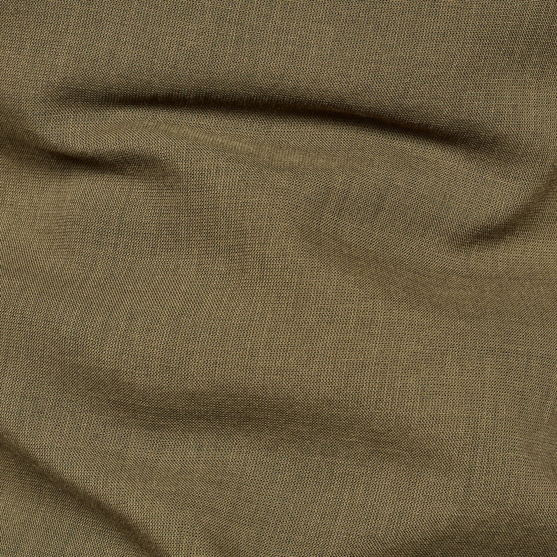 G-STAR® Parge Blouse Green fabric shot