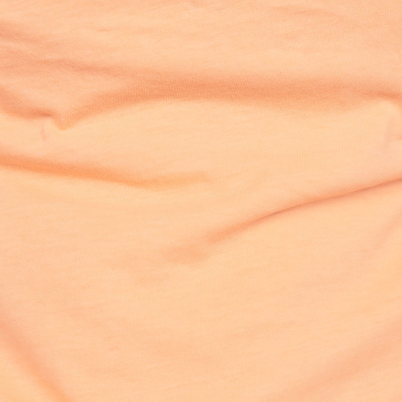 G-Star RAW® Haut Mysid Slim Recycled Dye Jaune fabric shot