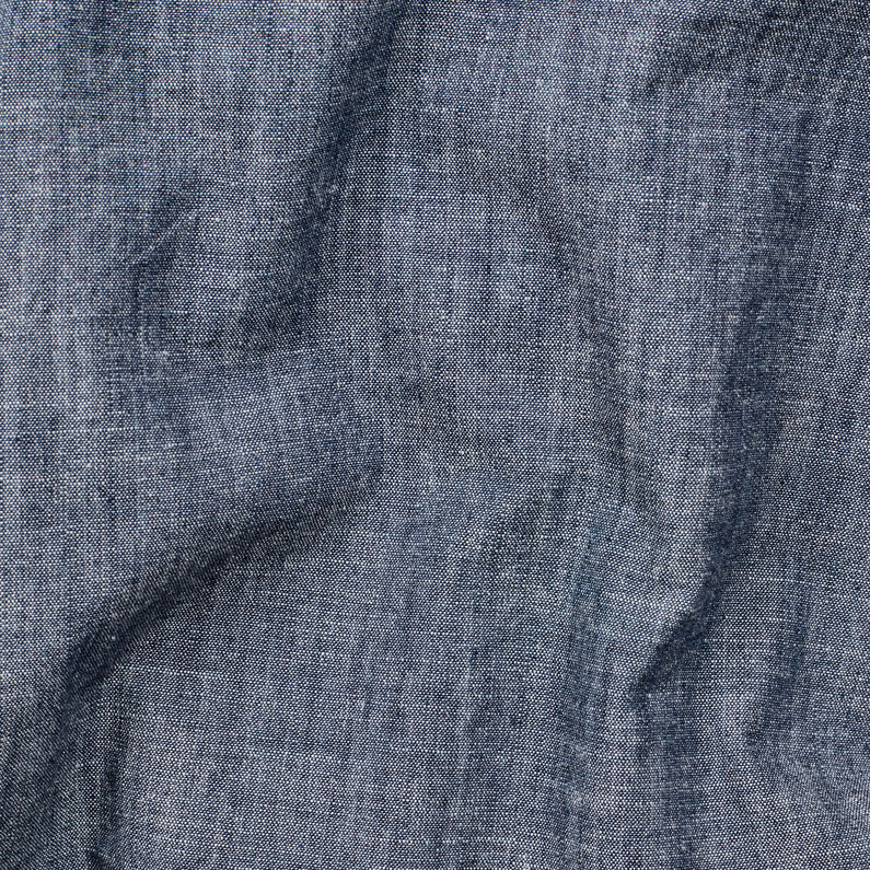 G-STAR® XPO Utility Straight Shirt Dark blue fabric shot