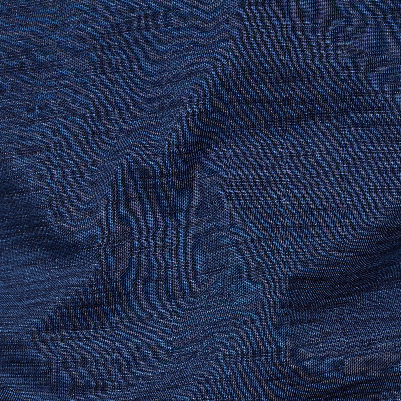 G-Star RAW® Jersey Regular Poloshirt Dunkelblau fabric shot