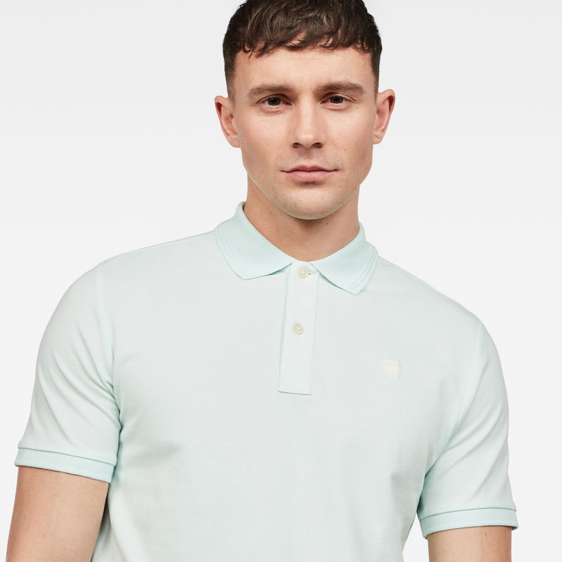 G-Star RAW® Dunda Slim Polo Green detail shot buckle