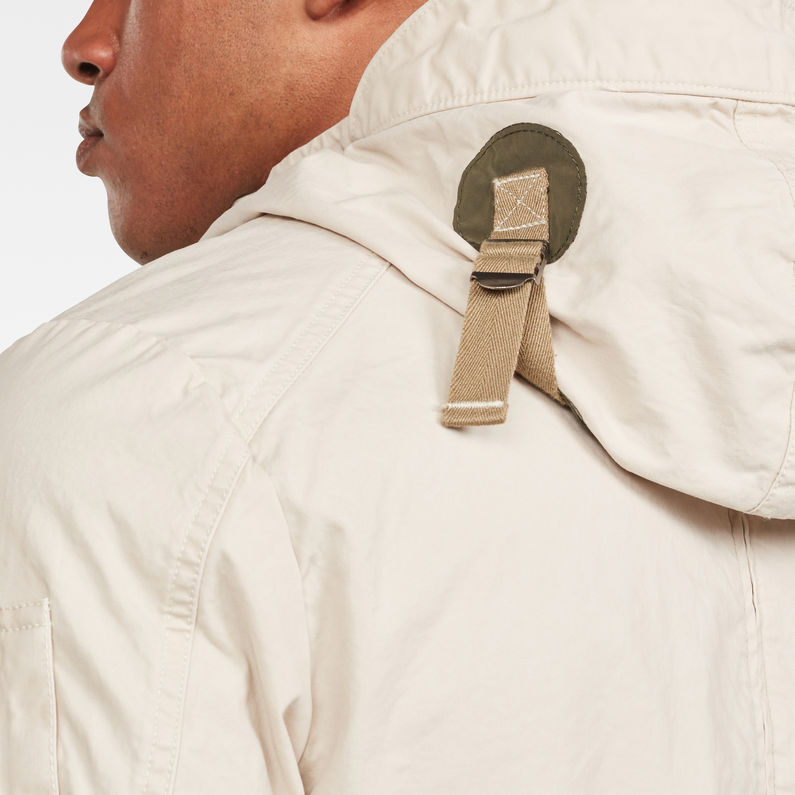 G-Star RAW® Surchemise Bolt Beige detail shot