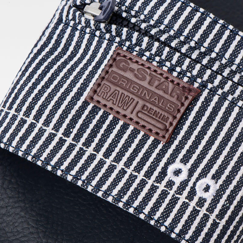 G-STAR® Zip Cart Slide II Dark blue detail