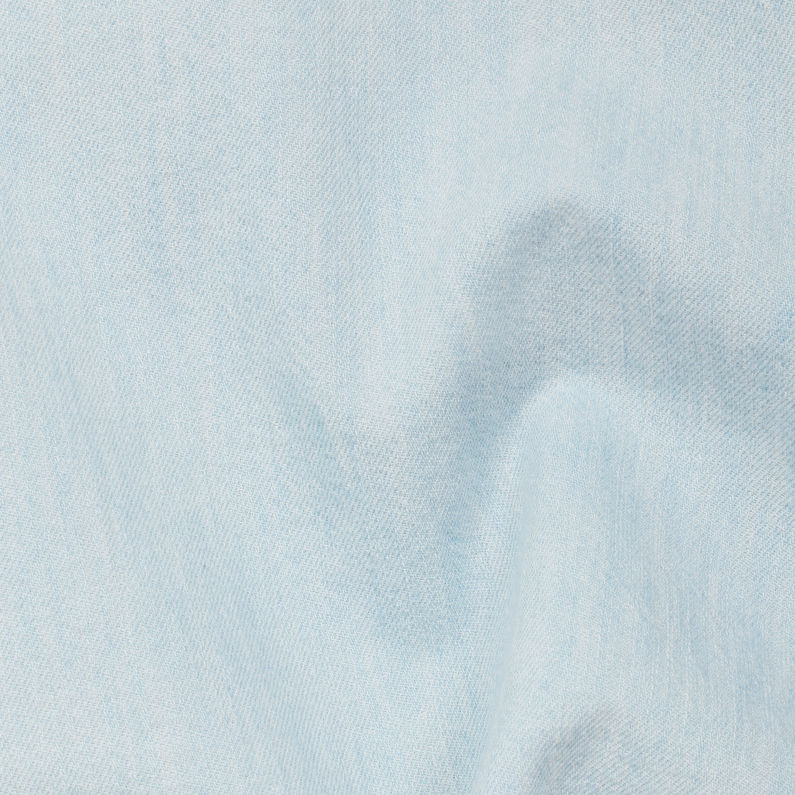 G-Star RAW® Kinec Straight Overhemd Lichtblauw fabric shot