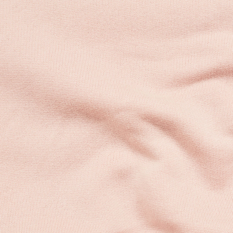 G-Star RAW® Graphic 9 Xzula Sweatshirt Pink fabric shot