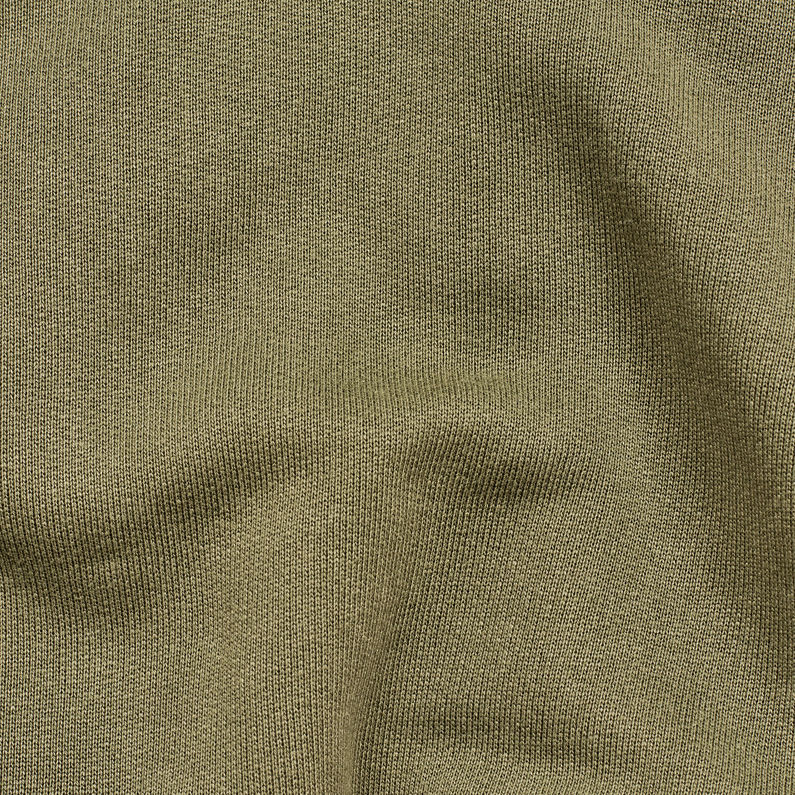 G-Star RAW® Ore Sweater Green fabric shot